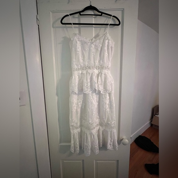 Lace V Chapman midi dress - Picture 3 of 4